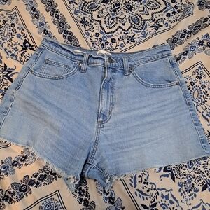 Womens blue universal thread 90s cut off shorts 10 R